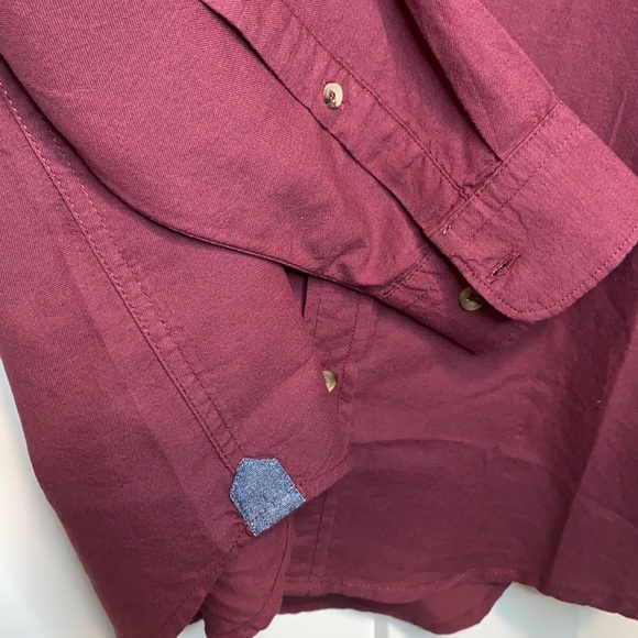 NWT Report Collection Solid Oxford Sport Shirt - Picture 8 of 8